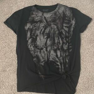 Allsaints lion t-shirt with tie